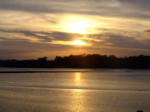 Sunset, Mahon Estuary