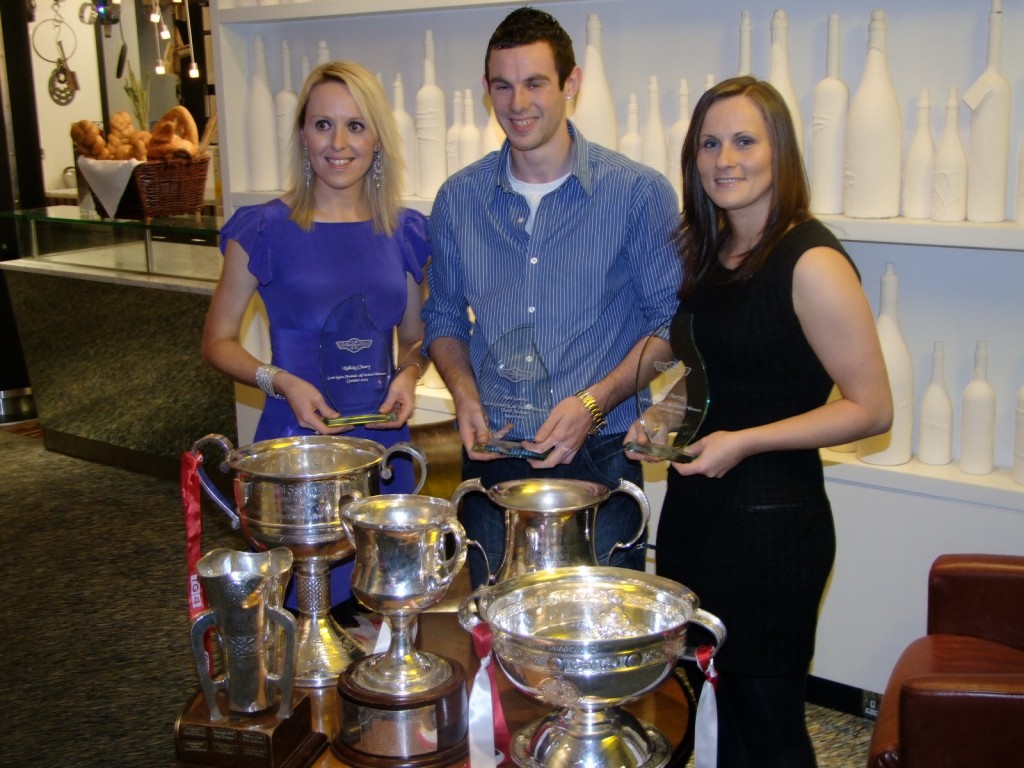 Award winners Nollaig Cleary, Noel Galvin & Aoife Murray