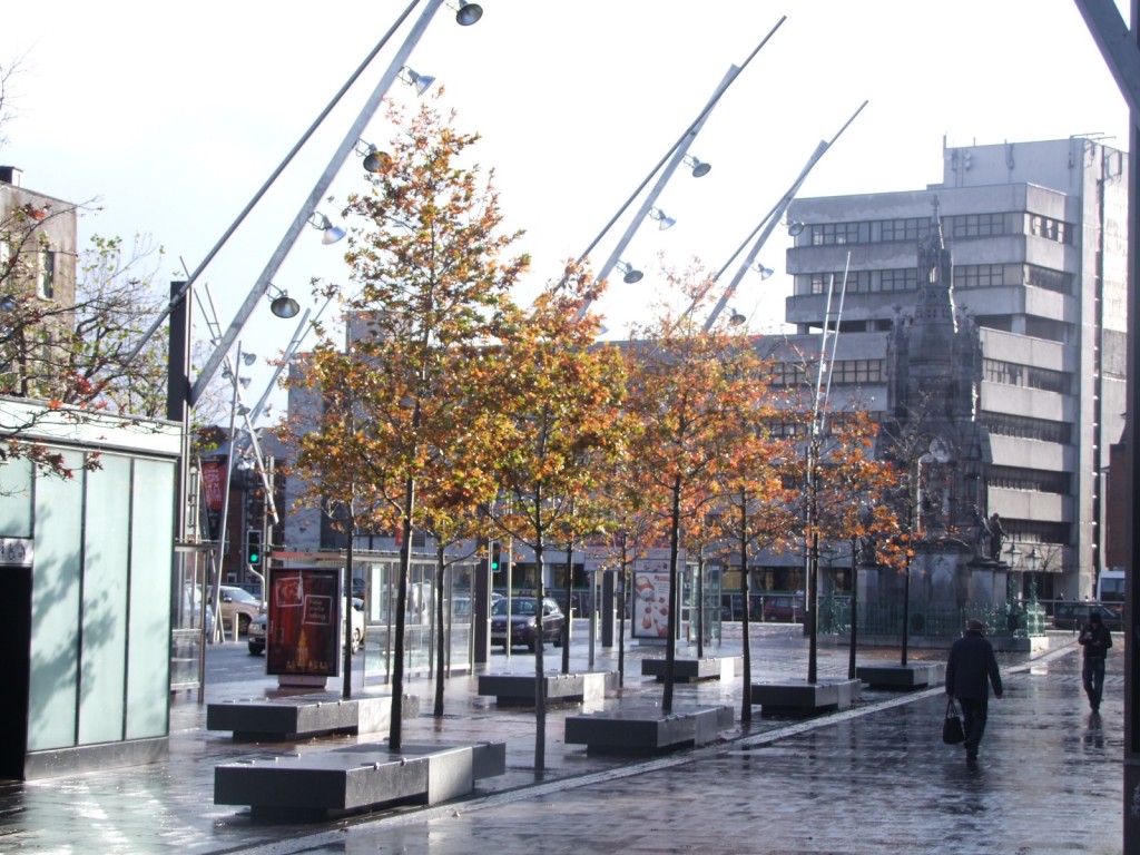 Grand Parade, the last leaves, November 2009