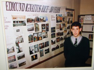 Kieran's first consultancy project! Edmund Rice, 1994