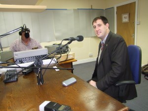 Cllr Kieran McCarthy on air