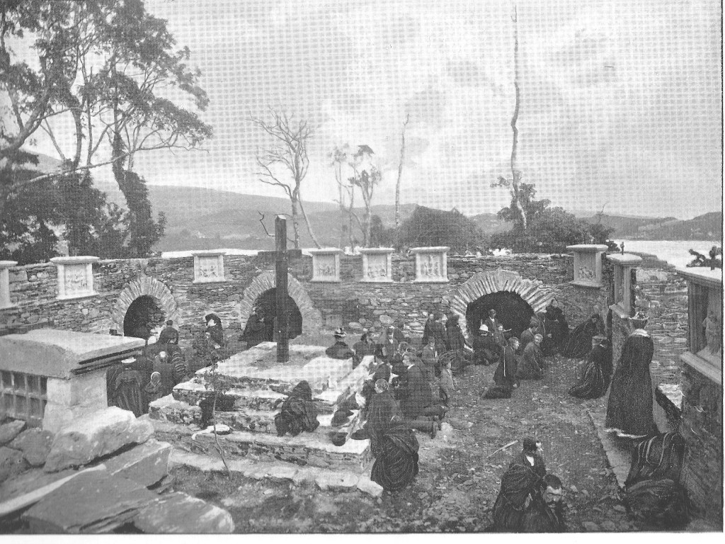 534a. Pilgrims at Gougane Barra, c1900