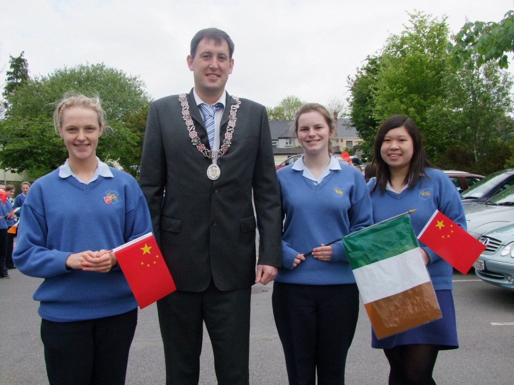 Deputising for the Lord Mayor, Christ the King Secondary School, 7 May 2010