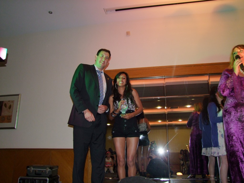 Prize winner, McCarthy's Community Talent Competition 2010
