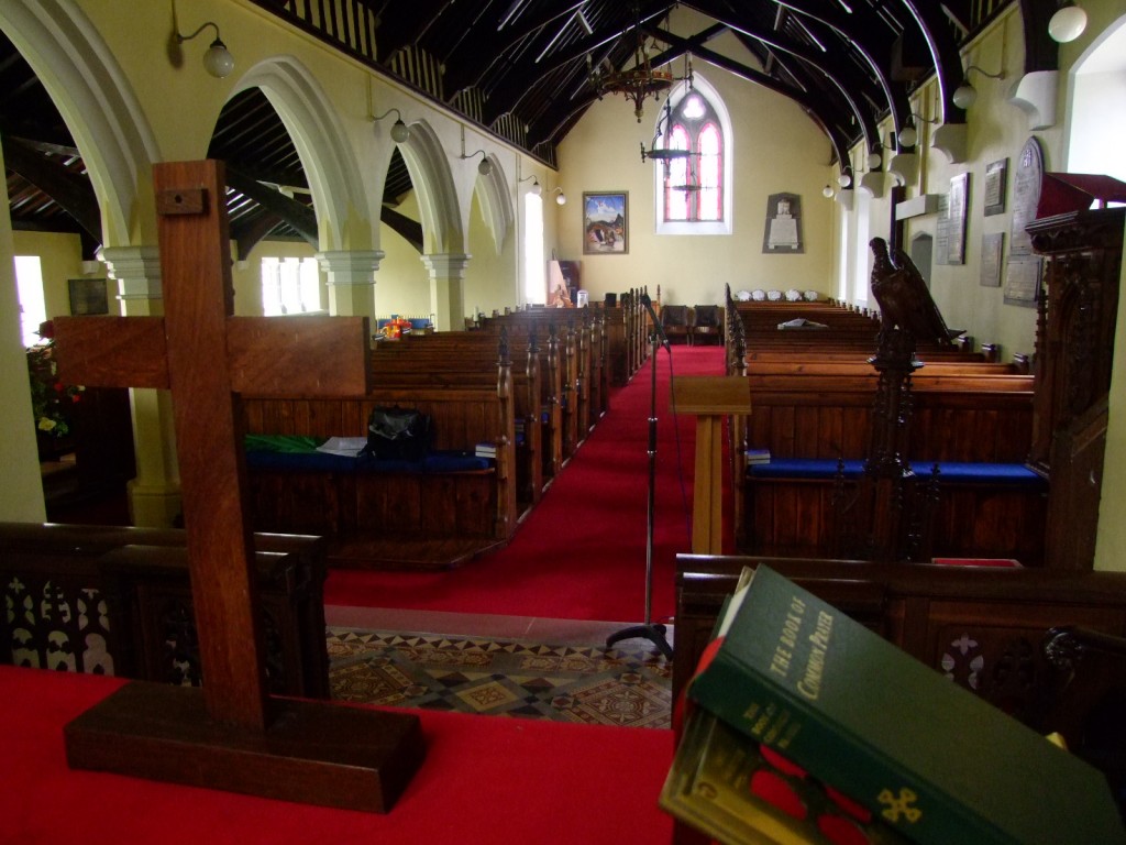 542a. Interior of St Peter's Church, Carrigrohane