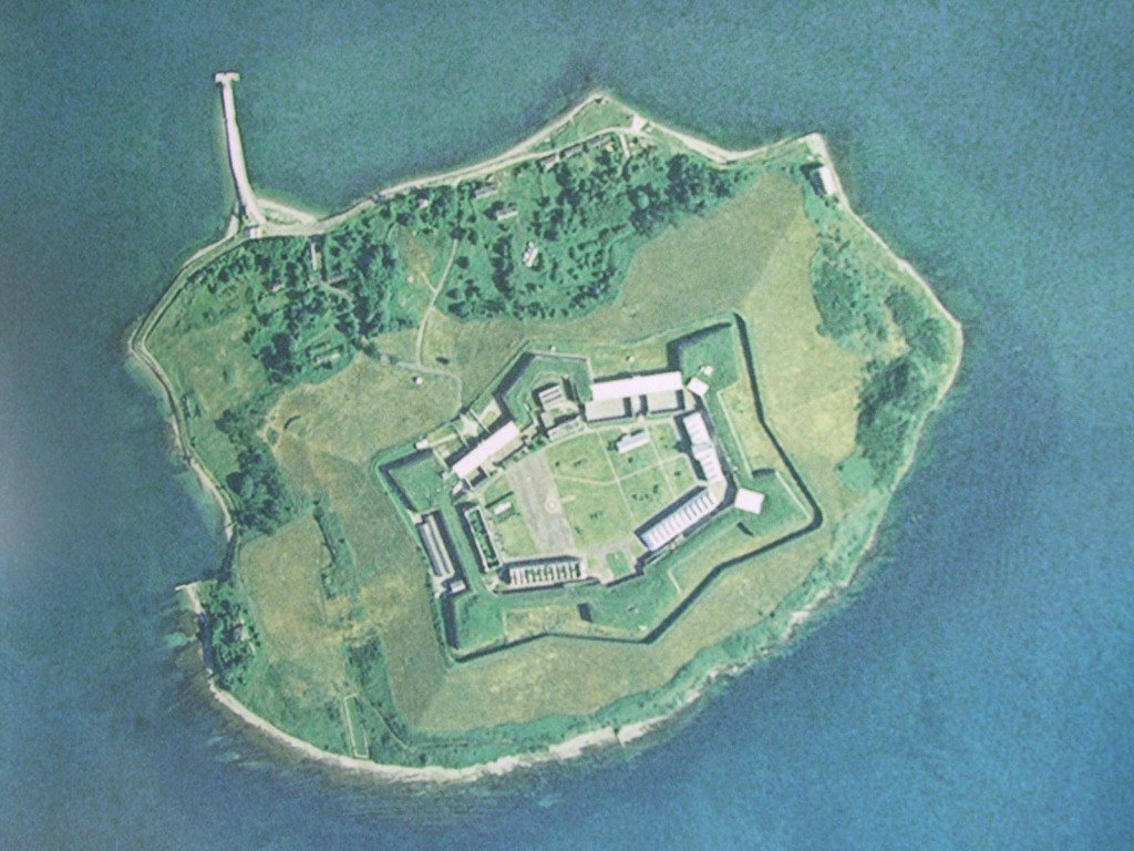 Spike Island, aerial view