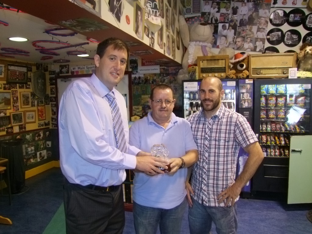 Kieran McCarthy & Boxing presentation to represenatives of Martin McGuire