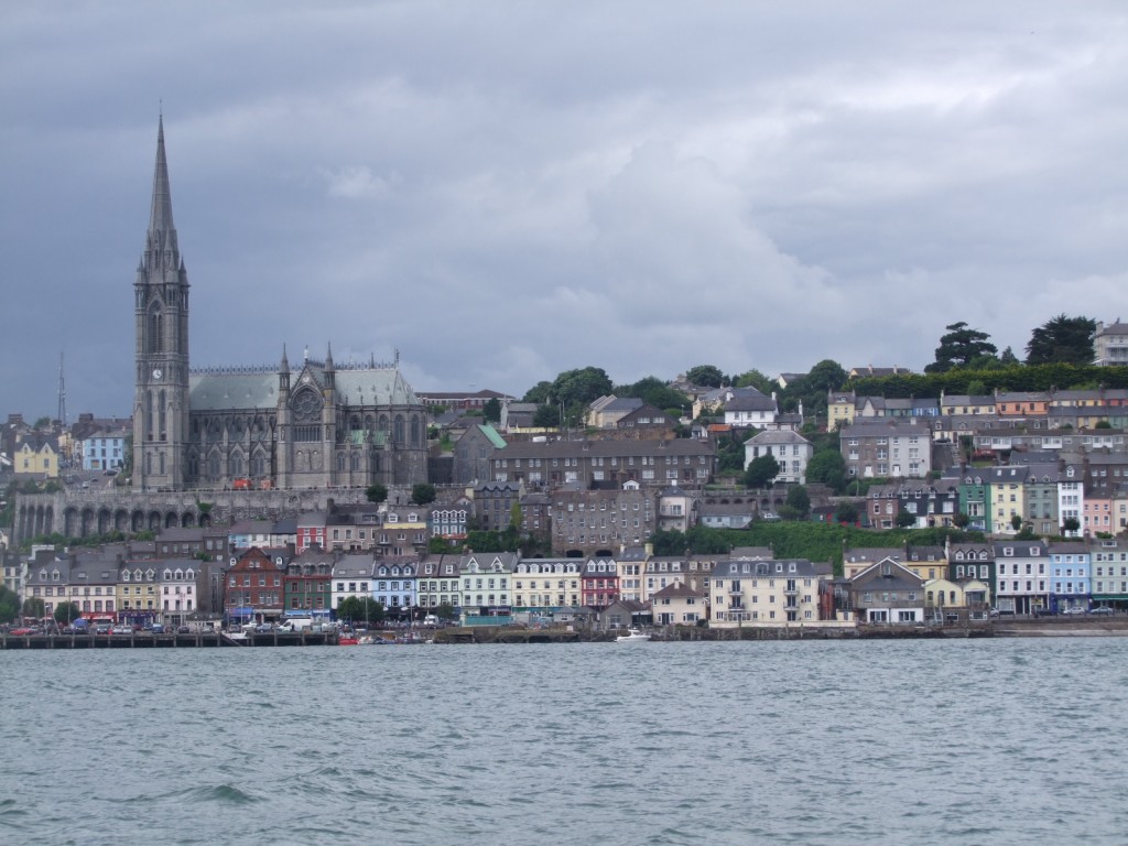 Cobh, boat going out to Spike Island, Spike Island handover, Irish government to Cork County Council, 11 July 2010