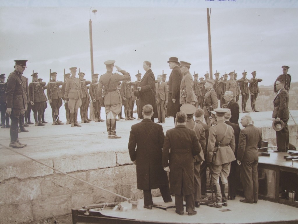 1938 handing over by British troops to Eamonn DeValera