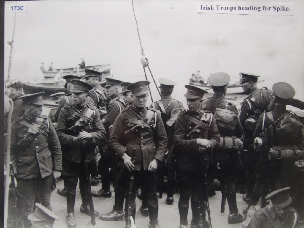 Irish Troops at the 1938 handover from the British government to the Irish government