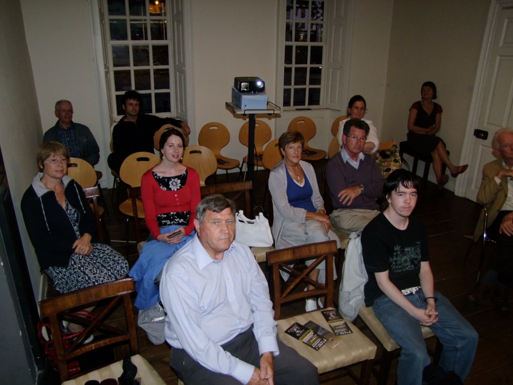 Participants at Kieran's History of Cork Theatre talk, 24 August 2010