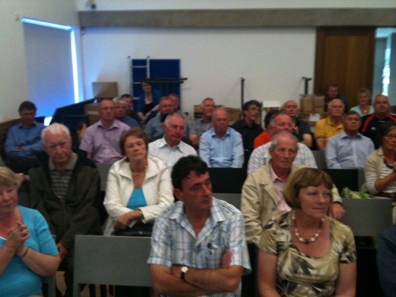 Participants at Kieran's Turners Cross & Ballyphehane local history talk, Tory Top Library, 23 August 2010