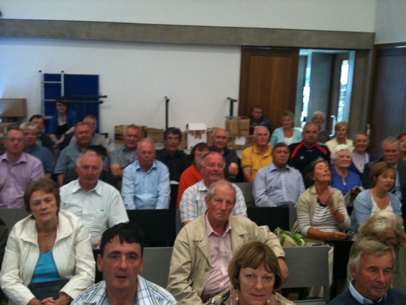 Participants at Kieran's Turners Cross & Ballyphehane local history talk, 24 August 2010