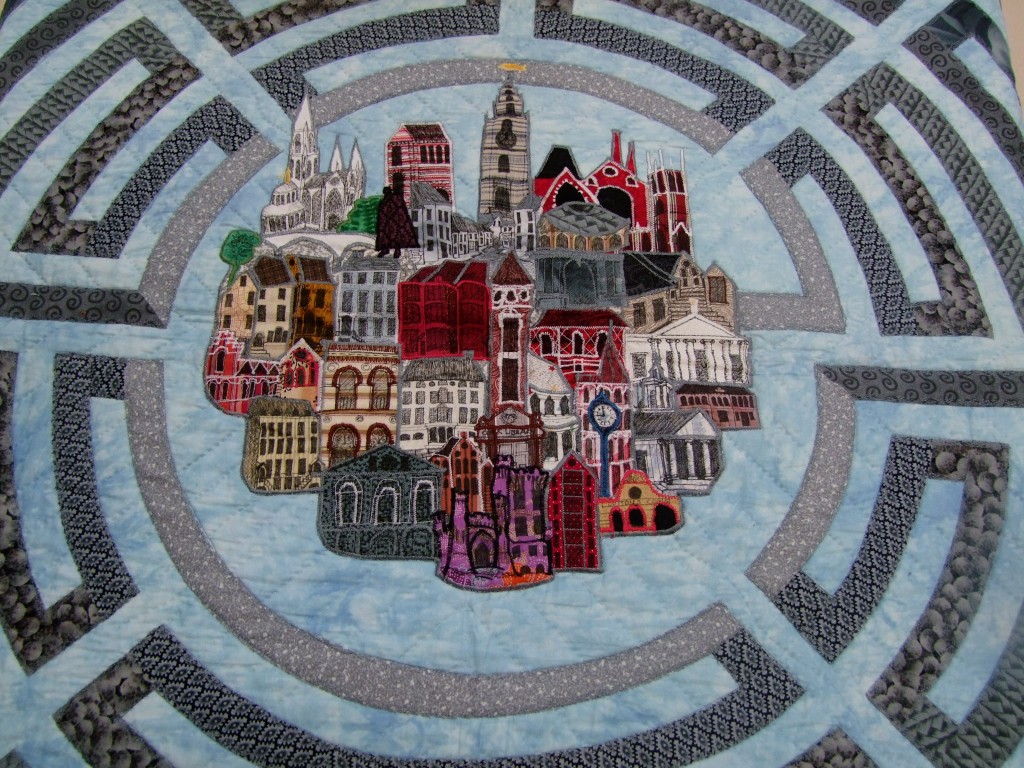 Cork's architecture in quilt work