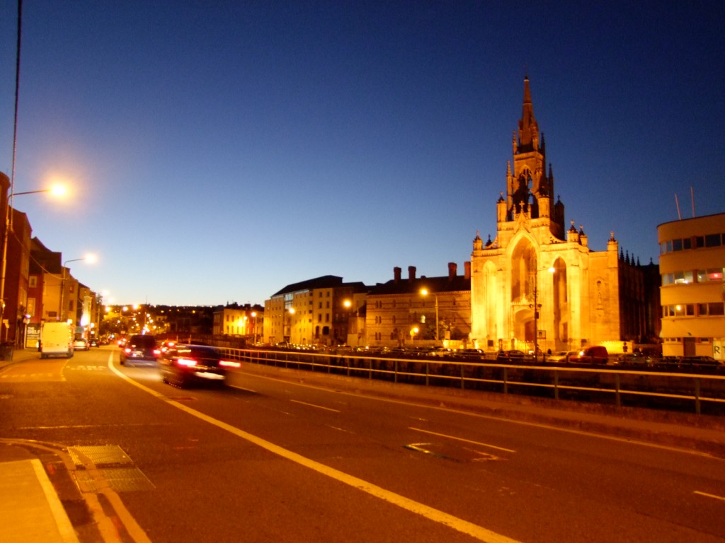 South Parish historical trail launch, From Georges Quay looking to Holy Trinity, 16 September 2010