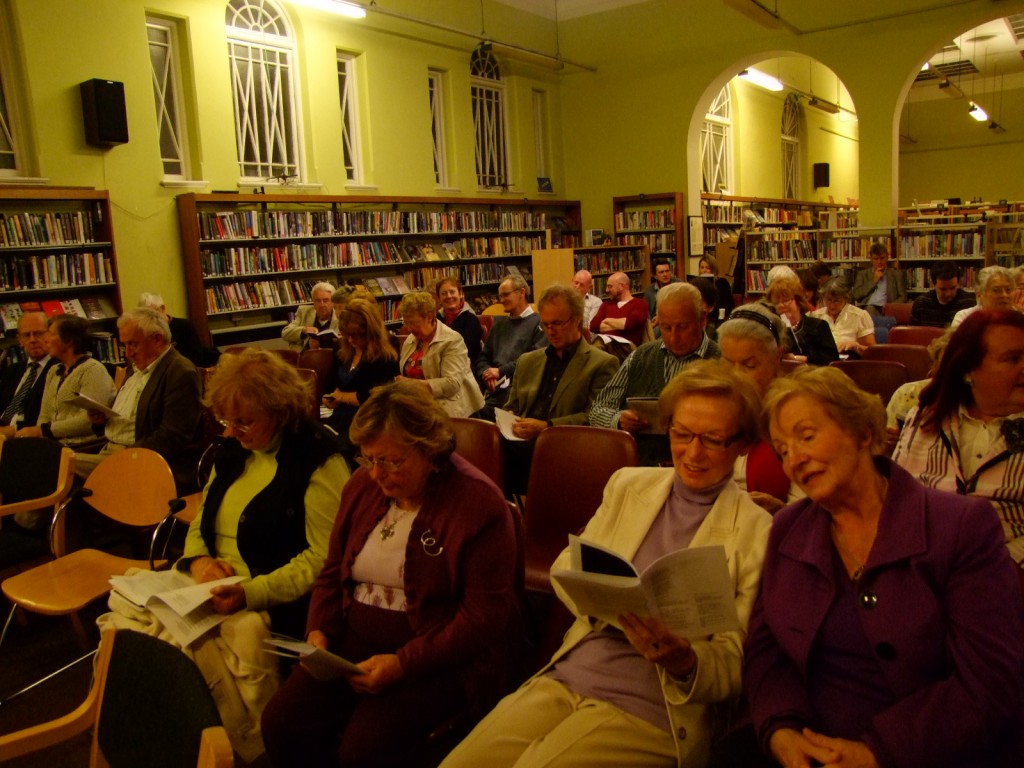 Audience, "The Fleischmanns and their Circle", Cork City Library, 18 September 2010