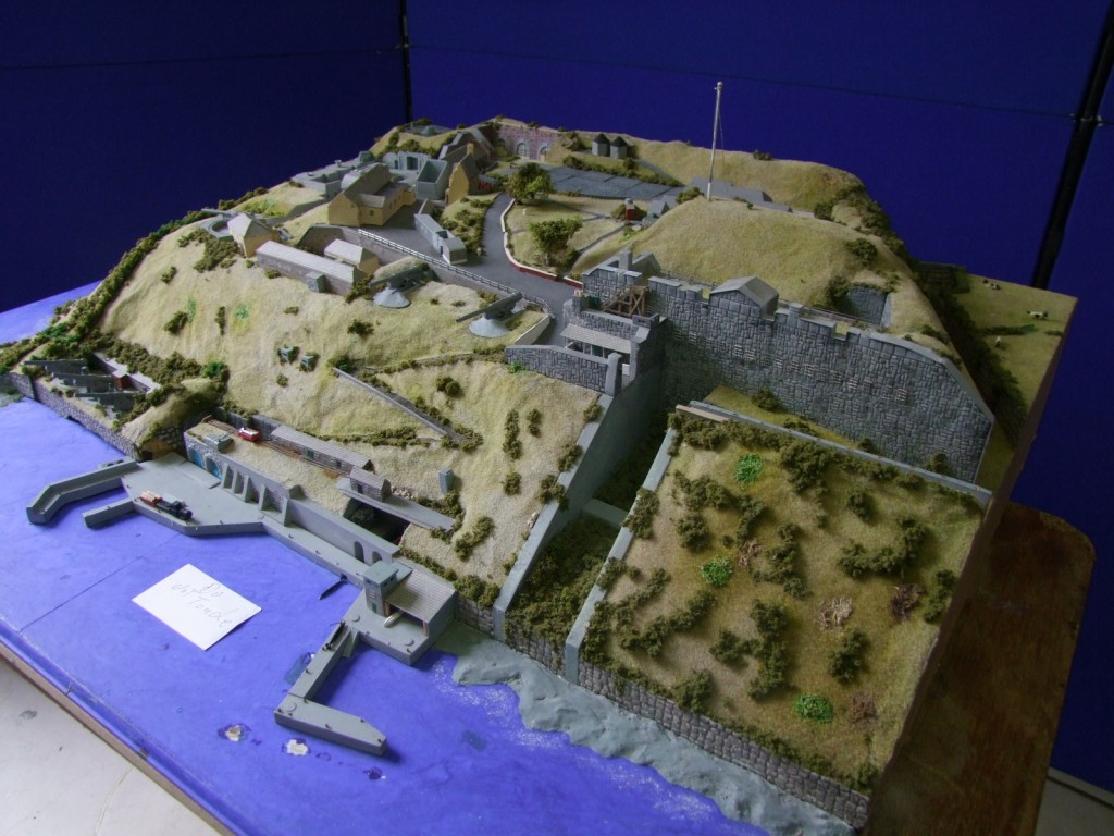Model of Fort Camden, Cork Harbour; Celebrating Cork's Past, Cork City Hall, 30 September 
