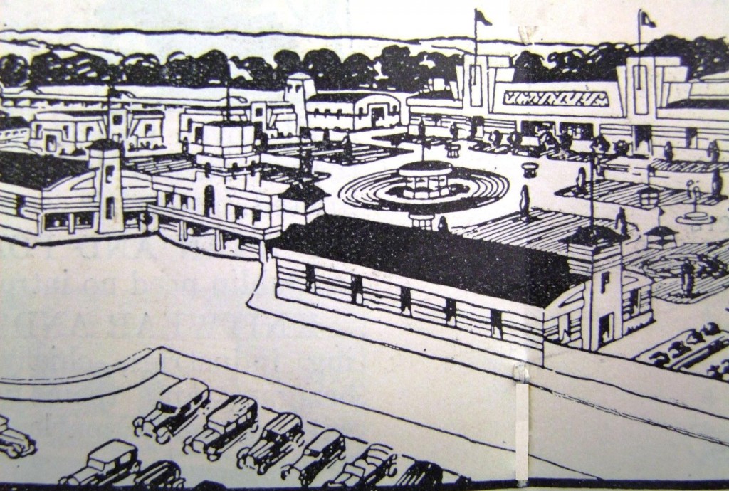 566a. Illustration of fair grounds, 1932