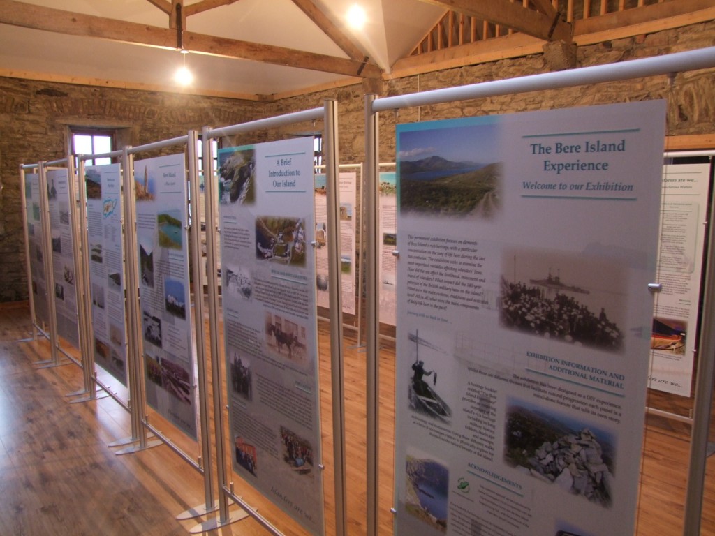 Panels, Interior of Bere Island Heritage Centre