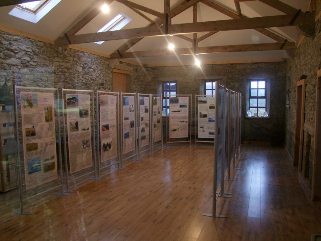 Interior of Bere Island Heritage Centre