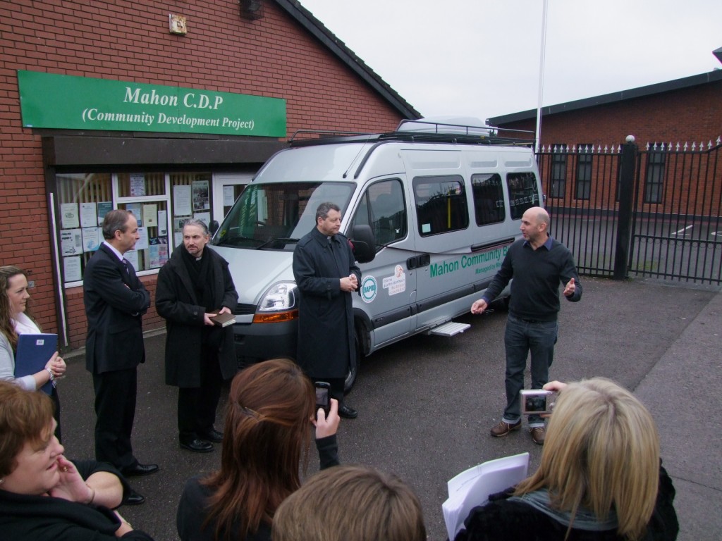 Launch of Mahon Community Mini Bus, Mahon CDP, 11 December 2010