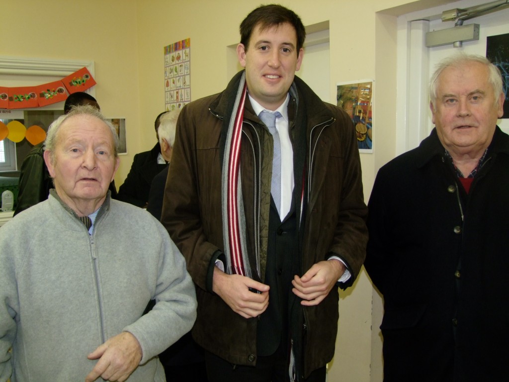 Kieran at Launch of Mahon Community Mini Bus, Mahon CDP, 11 December 2010