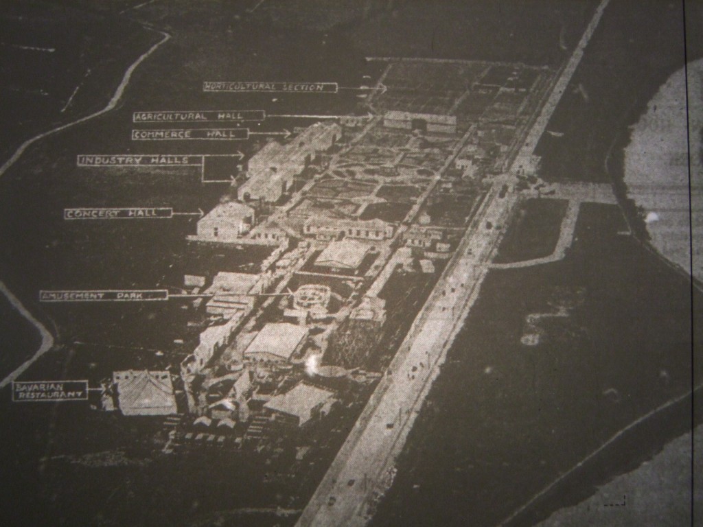 572a.Photograph of Irish Industrial and Agricultural Fair Grounds, 1932 on the Carrigrohane Straight Road, Cork