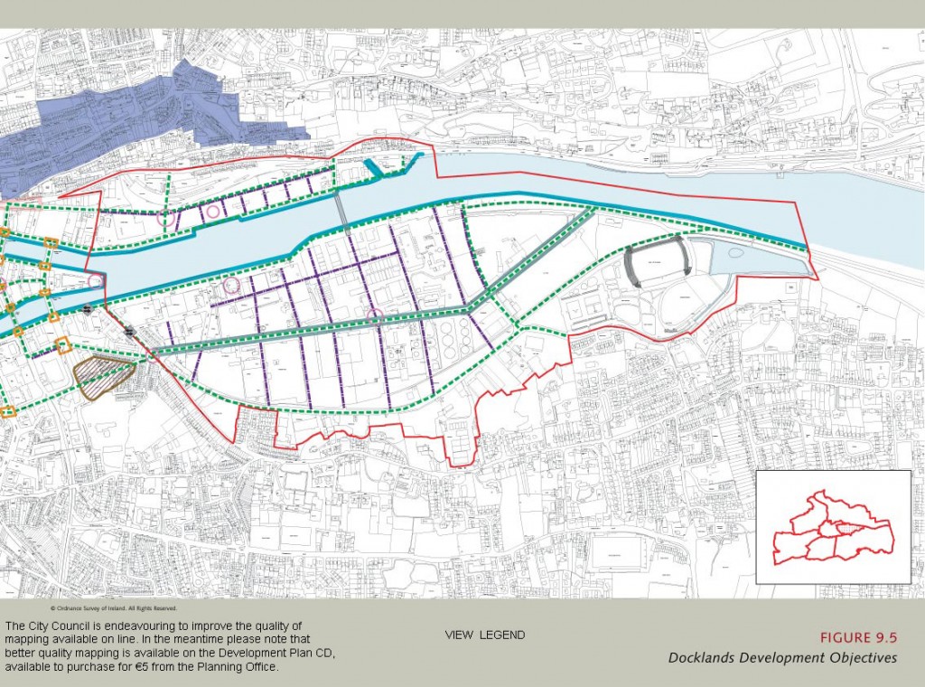 Cork Docklands Map