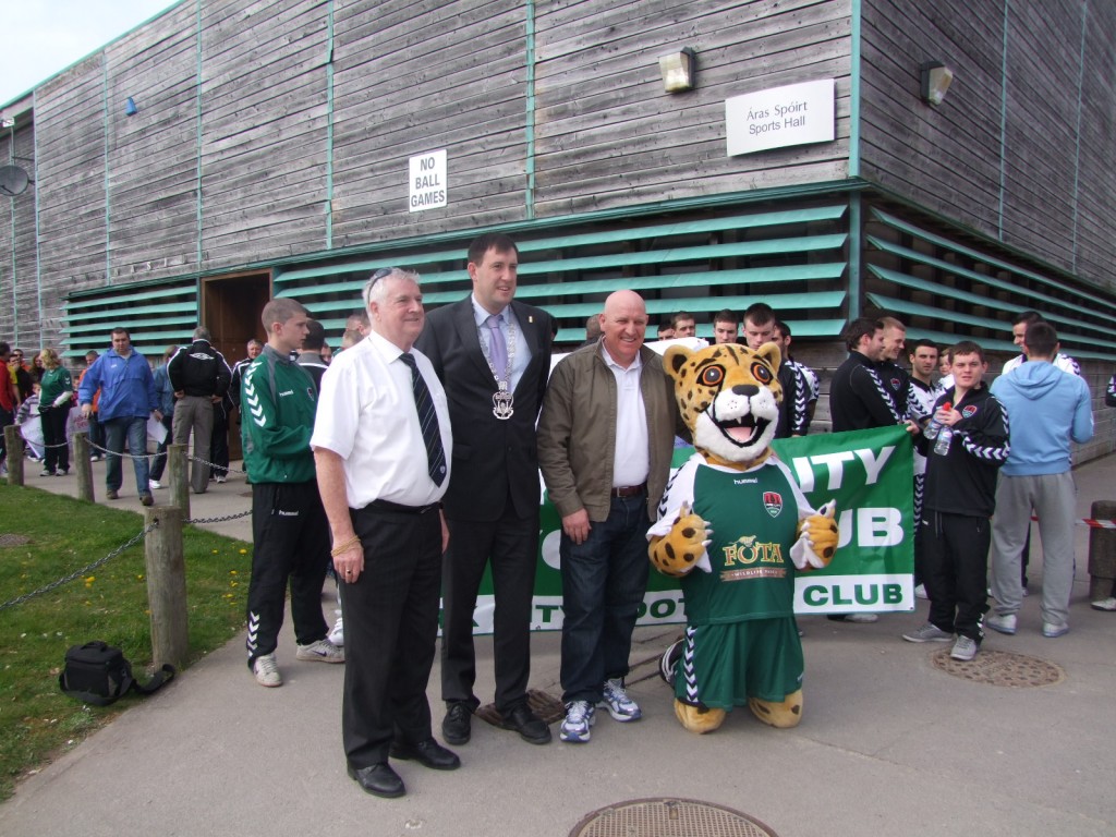 Kieran McCarthy, Tony Fitzgerald at the Launch of 'Walk of Dreams', John Giles Foundation- Charity Walk at CIT, March 2011