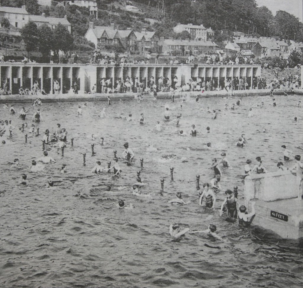 581a. Photograph from Cork Corporation diary 1934 of the Lee Baths