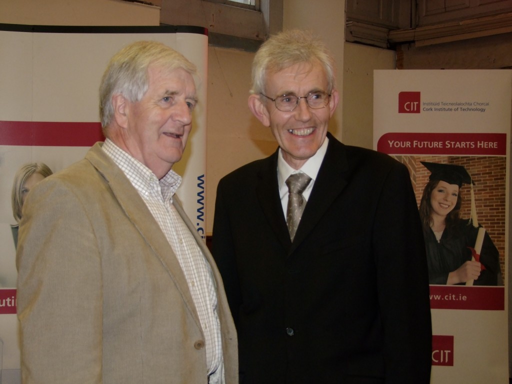 Launch of Kieran's new book, Royal Cork Institution, Pioneer of Education, Unitarian Church, Princes Street, Cork, 12 April 2011