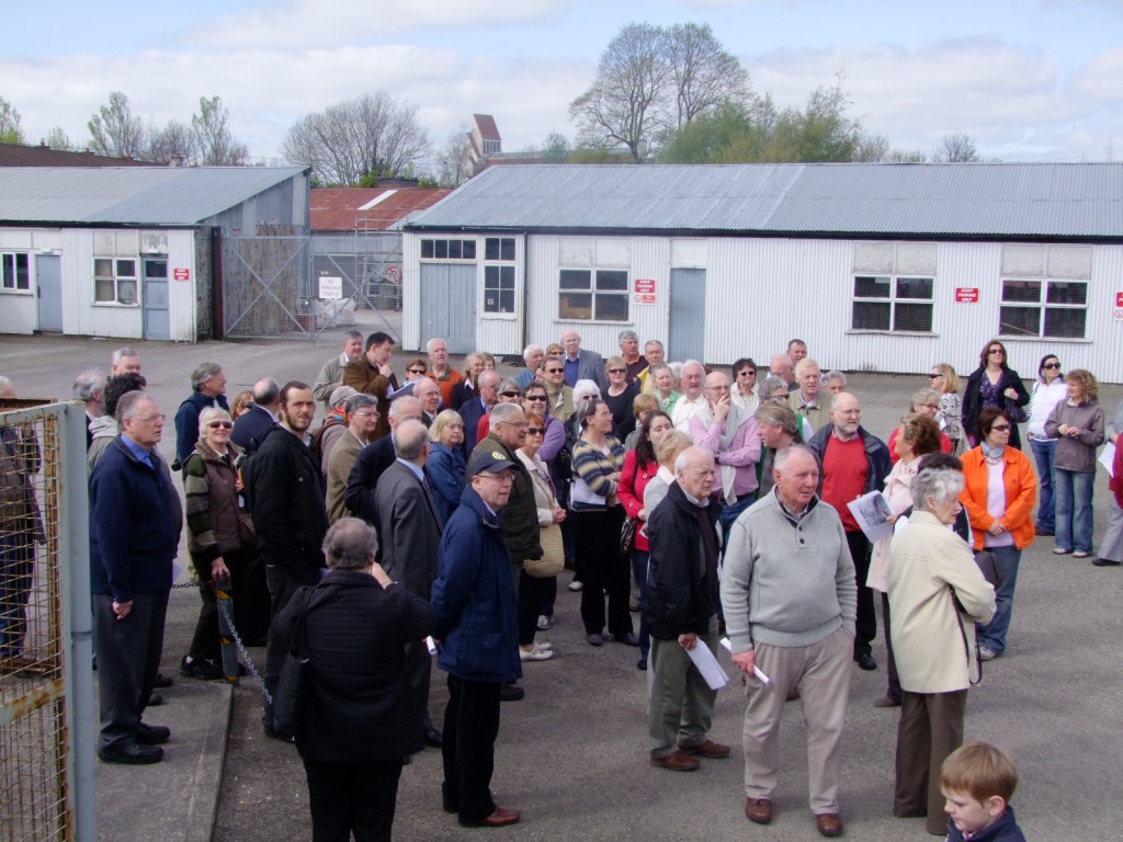 Historical walking tour with Cllr Kieran McCarthy, St. Finbarr's Hospital, Cork, 16 April 2011