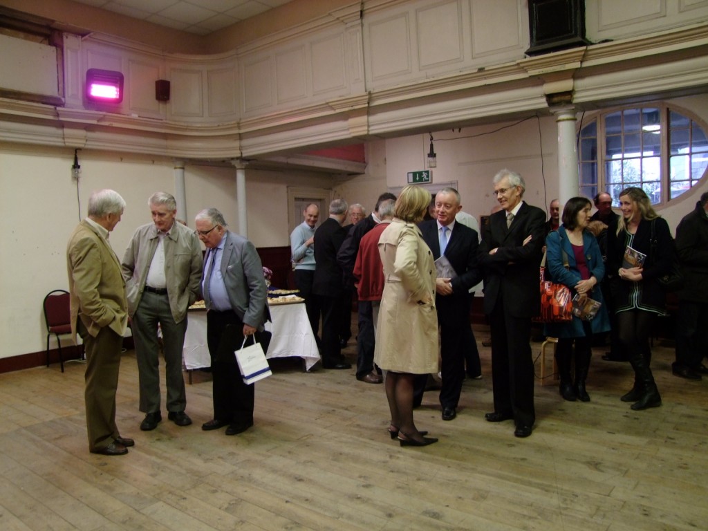 Launch of Kieran's new book, Royal Cork Institution, Pioneer of Education, Unitarian Church, Princes Street, Cork, 12 April 2011