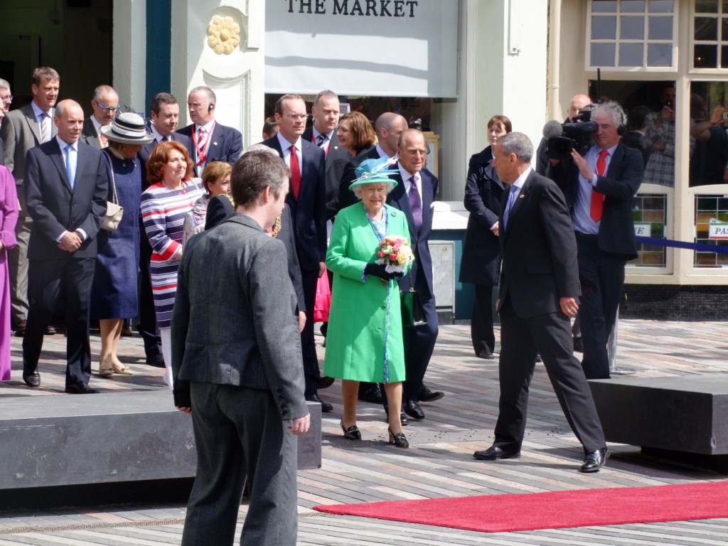 Queen Elizabeth II, post visit of English Market, Cork, 20 May 2011