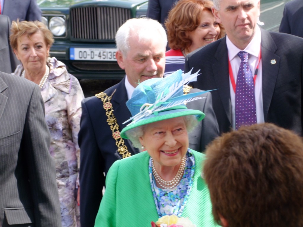 Queen Elizabeth II, post English Market, Grand Parade, Cork, 20 May 2011