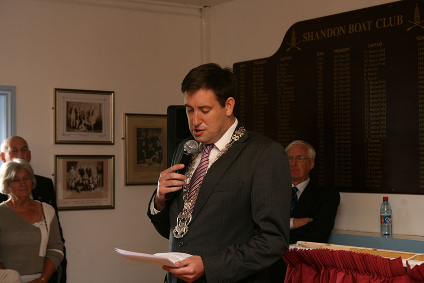 Launch of restored Shandon Boat Club house, 11 June 2011