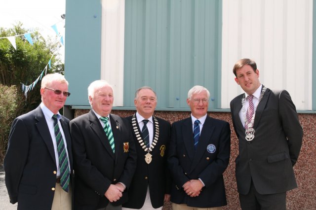 Cllr Kireran McCarthy at the launch of the revamped Shandon Boat Club house, Cork, June 2011