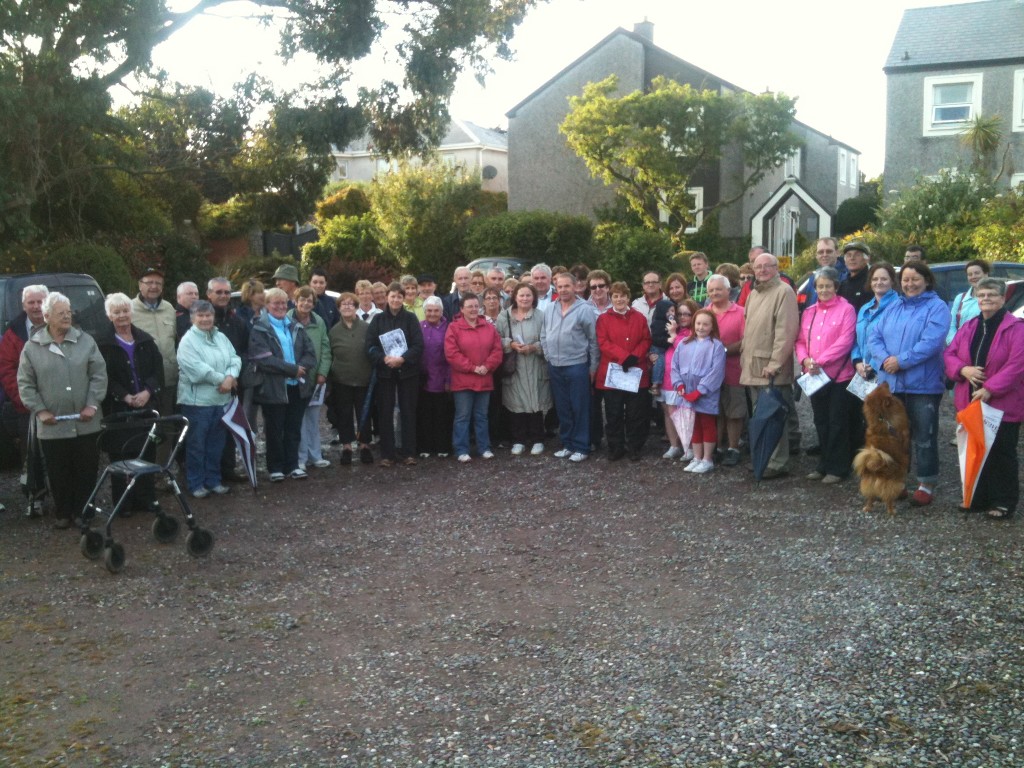 Kieran's Ballinlough Historical Walking Tour Group, 6 July 2011