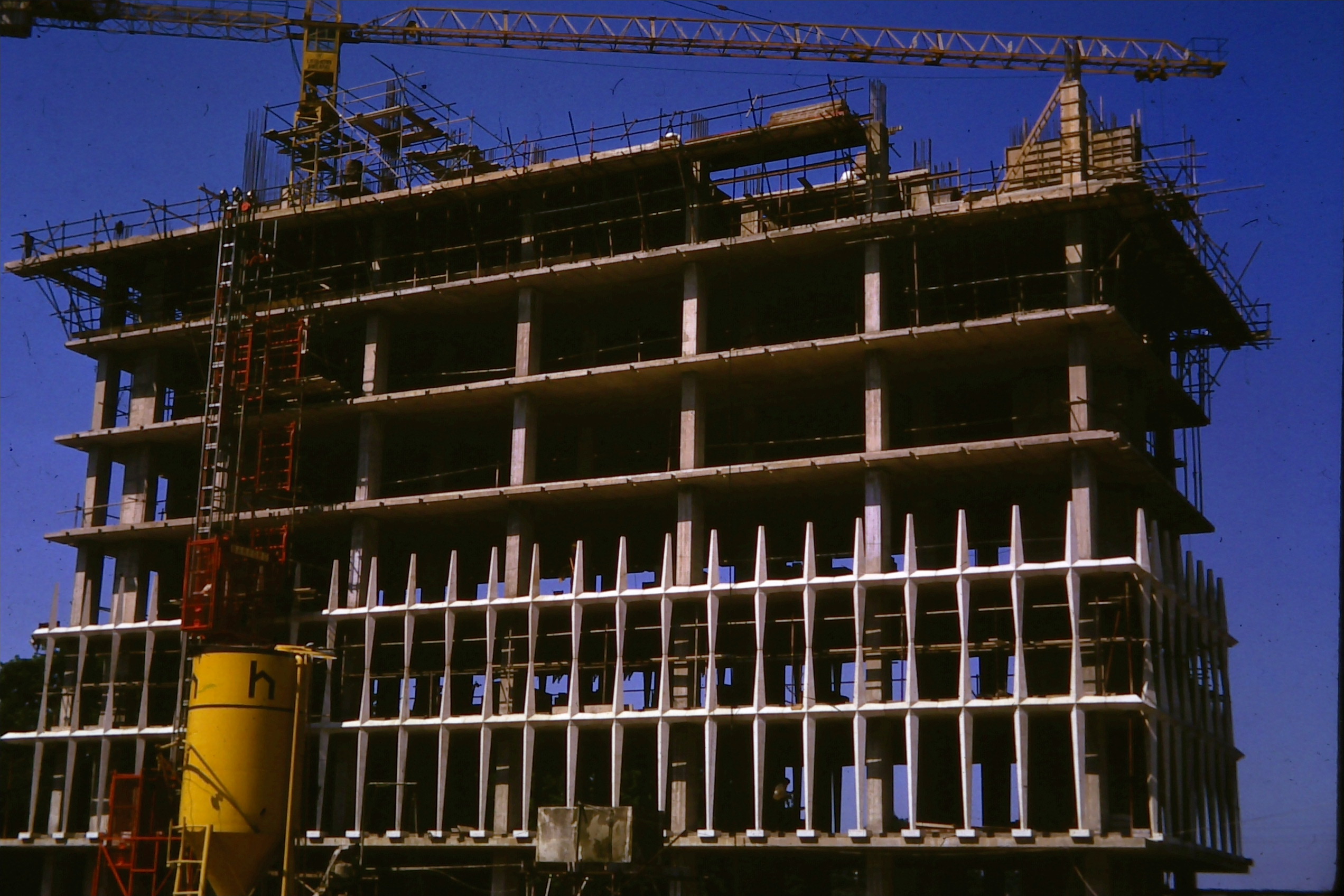 602a. Construction photograph of Cork County Hall, 1967-1968