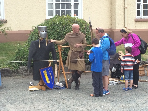 808b. Re-enactors at Elizabeth Fort, recent Cork Heritage Open Day