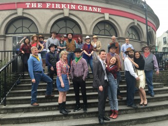 840a. Some of the cast for the upcoming Cork City Musical Society production of Crazy for You, The New Musical