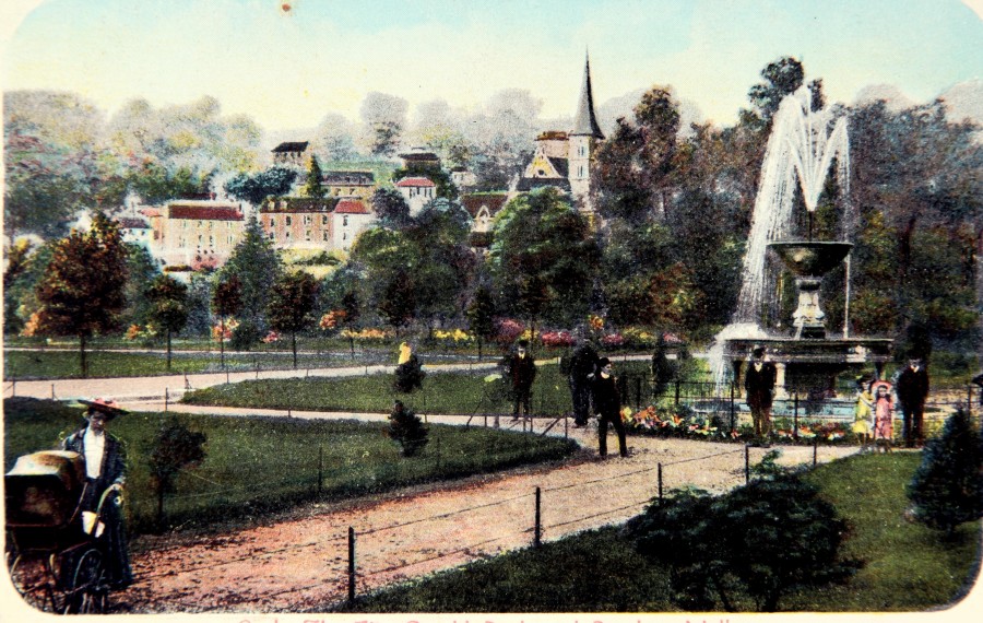 877a. Fr Mathew Memorial Fountain, Fitzgerald's Park, c.1917