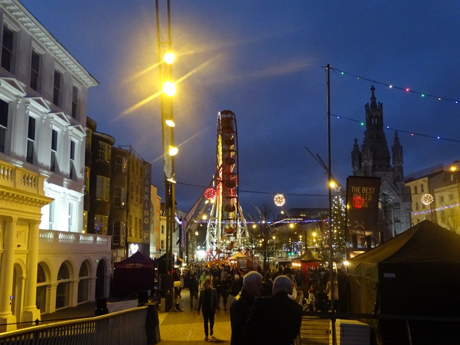 Christmas in Cork City, Grand Parade, December 2017