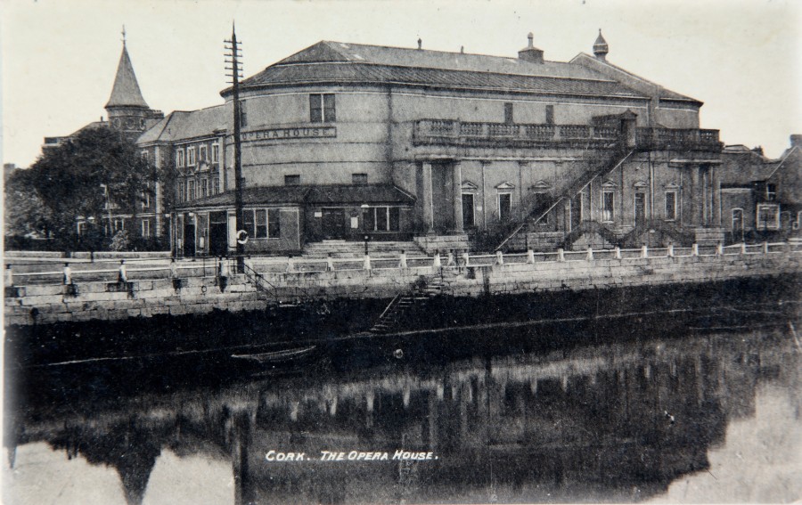 927a. Postcard of the old Cork Opera House, early twentieth century