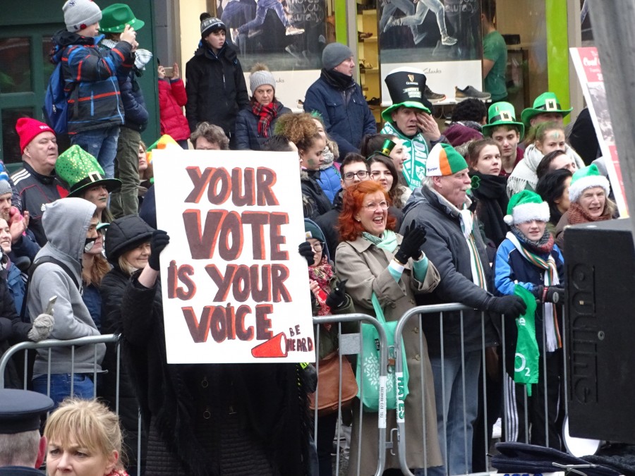 St Patrick's Day Parade, Cork, 17 March 2018