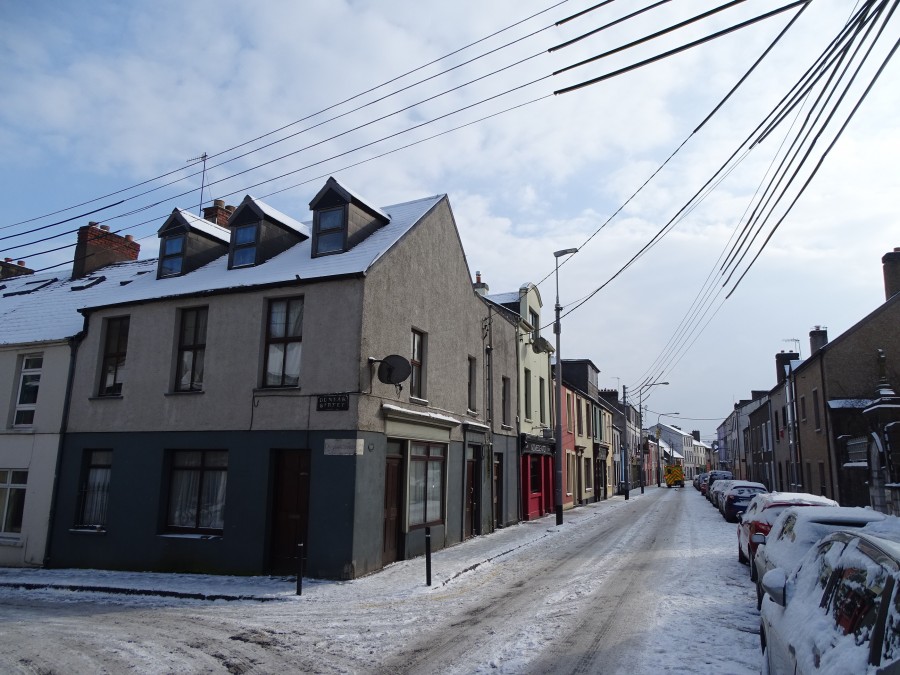 Douglas Street, Snow on the ground, Cork City, 1 March 2018