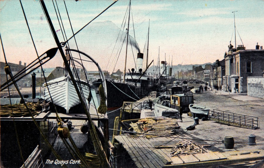 947a. Steam Packet Ofice at Penrose Quay Cork, c.1900