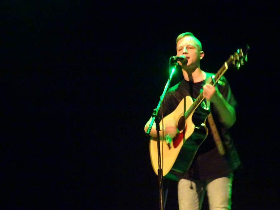 Participant at final of McCarthy's Community Talent Competition, May 2018