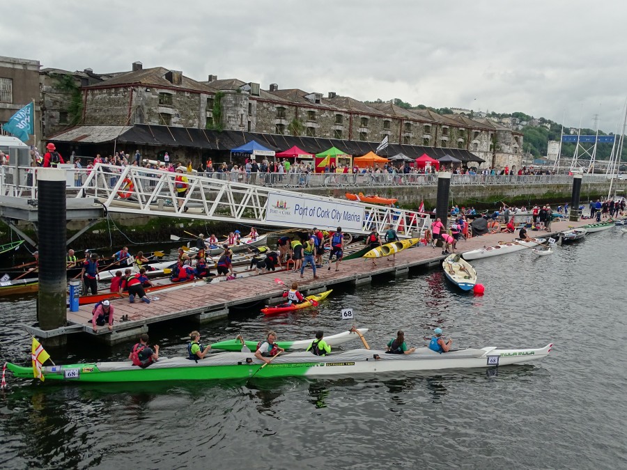 Ocean to City Race, Finish Line, Lapp's Quay, Cork Harbour Festival, June 2018