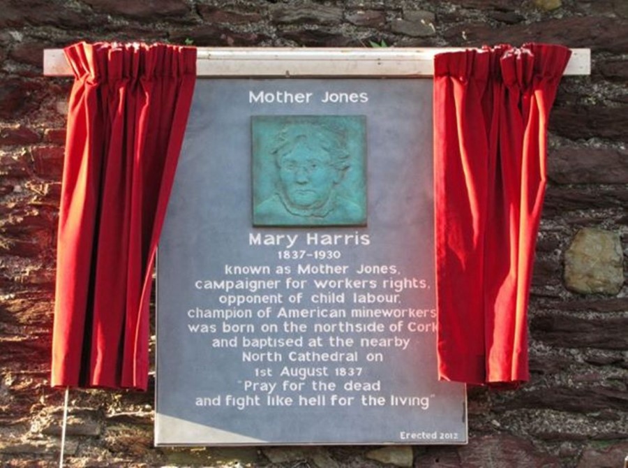 956b. Mother Jones Plaque Shandon